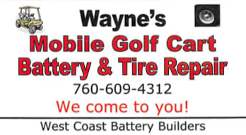 Wayne’s Golf Cart