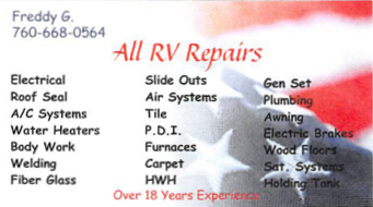 All RV Repairs